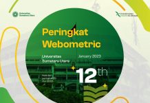 USU Raih Peringkat 12 Kampus Terbaik di Pemeringkatan Webometrics 2023