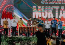 MUKTAMAR: Presiden Joko Widodo membuka gelaran Muktamar XXIII Ikatan Pelajar Muhammadiyah. (Foto: Istimewa)